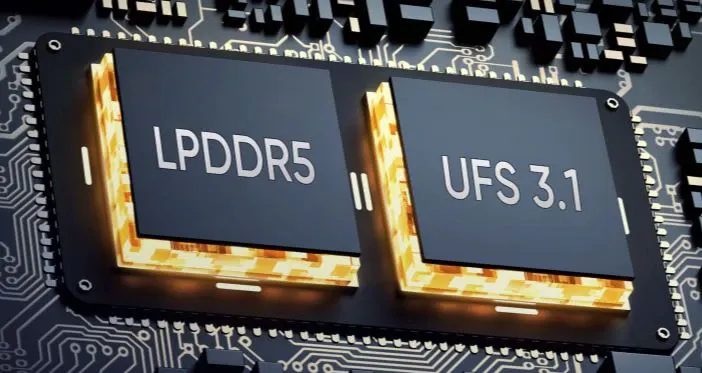 LPDDR5 si UFS 3.1