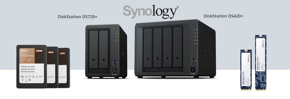NAS Synology scalabil cu capacitate de accelerare cache SSD