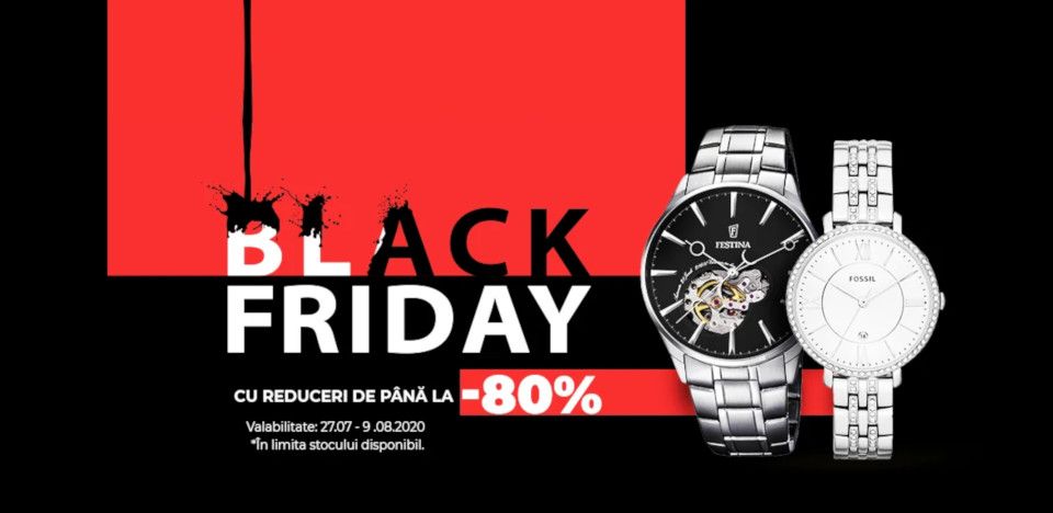 Black Friday de vara, reduceri de pana la -80%!