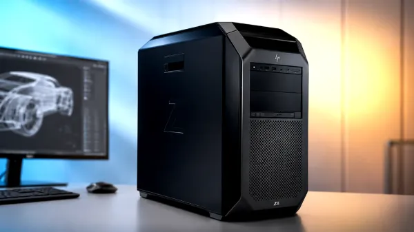 HP Z8 G4: workstation monstru cu 40 de nuclee și 128 GB RAM
